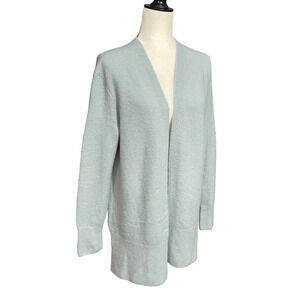 Madwell Kent Cardigan Sweater Coziest Yarn Open Front Alpaca Size Small